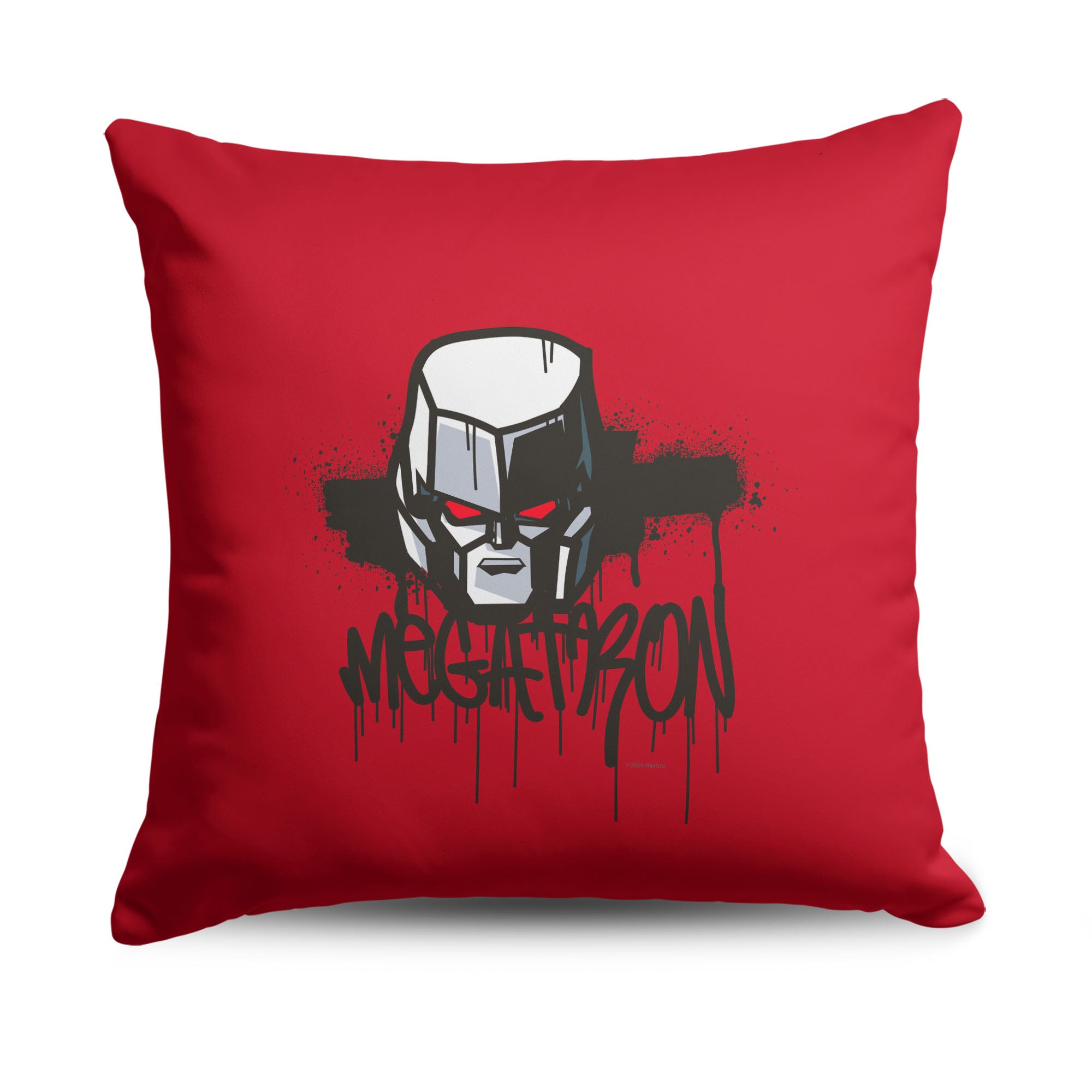 Hasbro Transformers Megatron Pain Throw Pillow 18X18 Inches