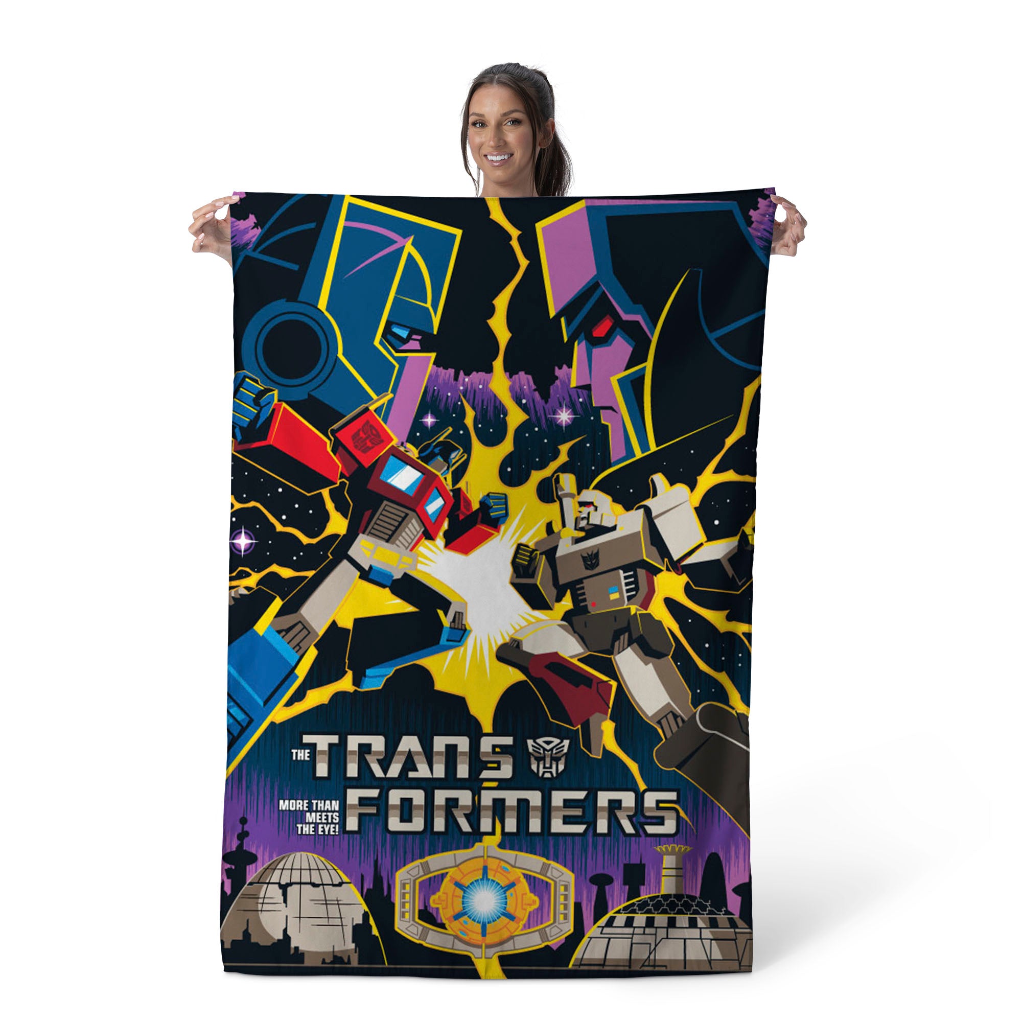 Hasbro Transformer Meets The Eye Wall Hanging 40x57 inches