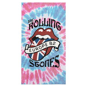 The Rolling Stones European Tour Beach Towel 30x60 inches
