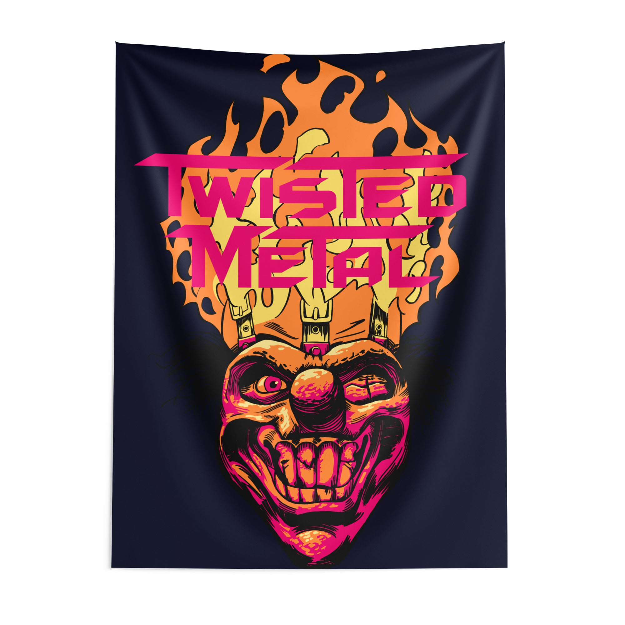 Sony Twisted Metal Fuel The Madness Wall Hanging 40x57 inches