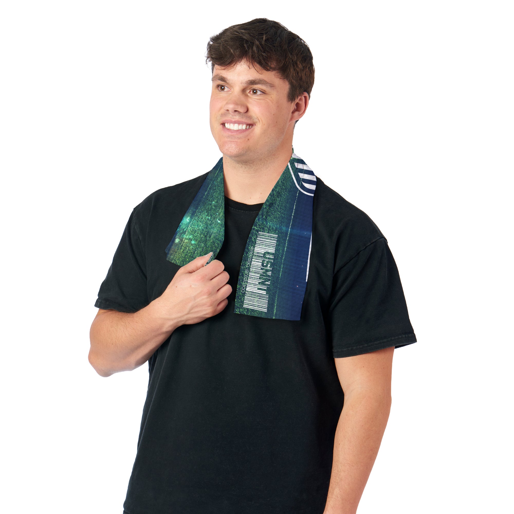 US Soccer Reflector Cooling Towel 12x31.5 inches