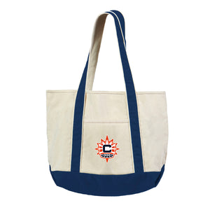 WNBA Connecticut Sun Logo Tote Bag 21x15 inches
