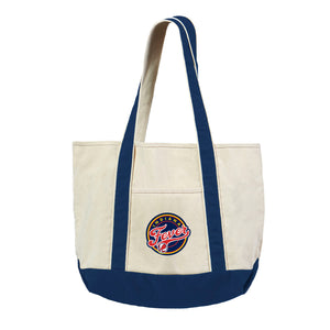 WNBA Indiana Fever Logo Tote Bag 21x15 inches