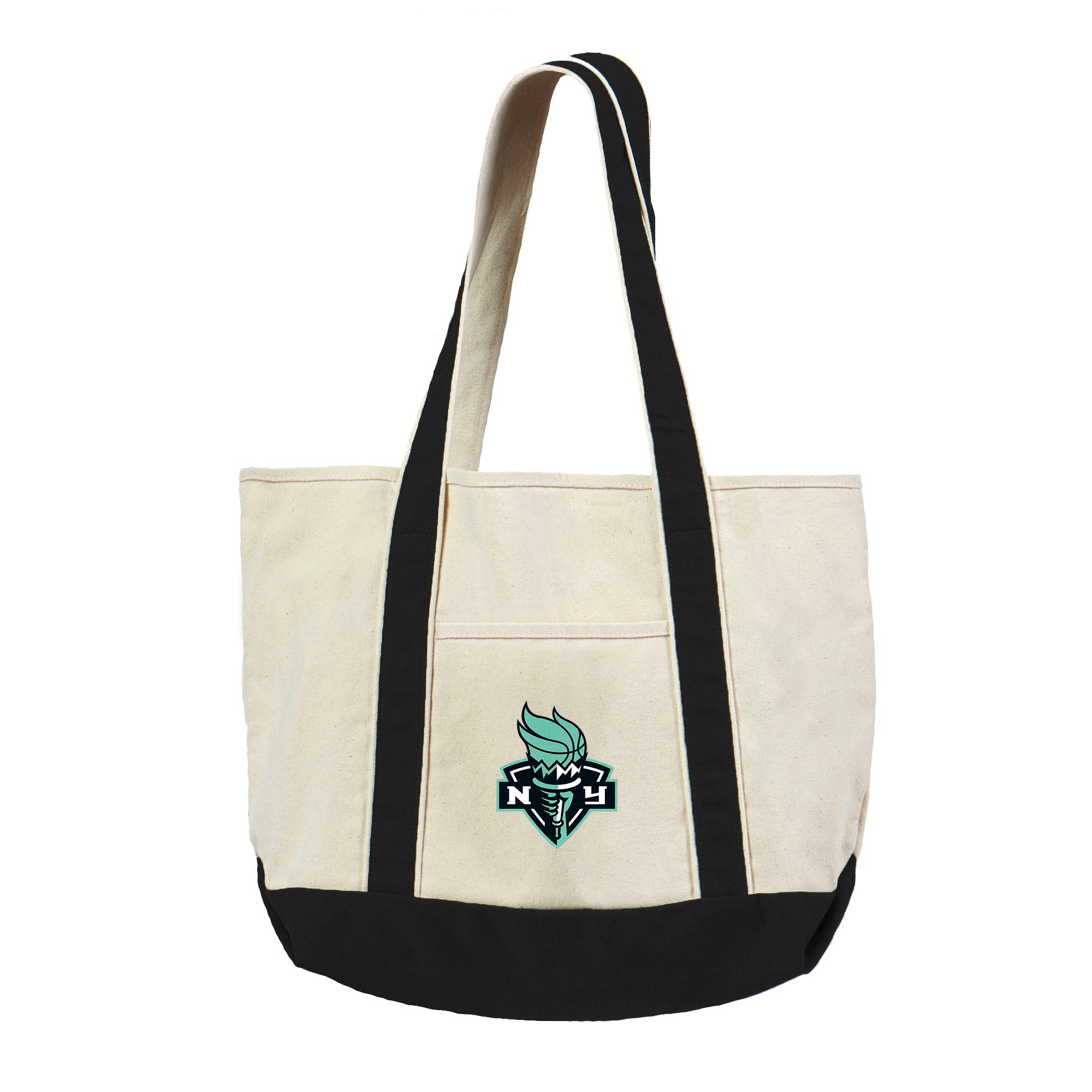 WNBA New York Liberty Logo Tote Bag 21x15 inches