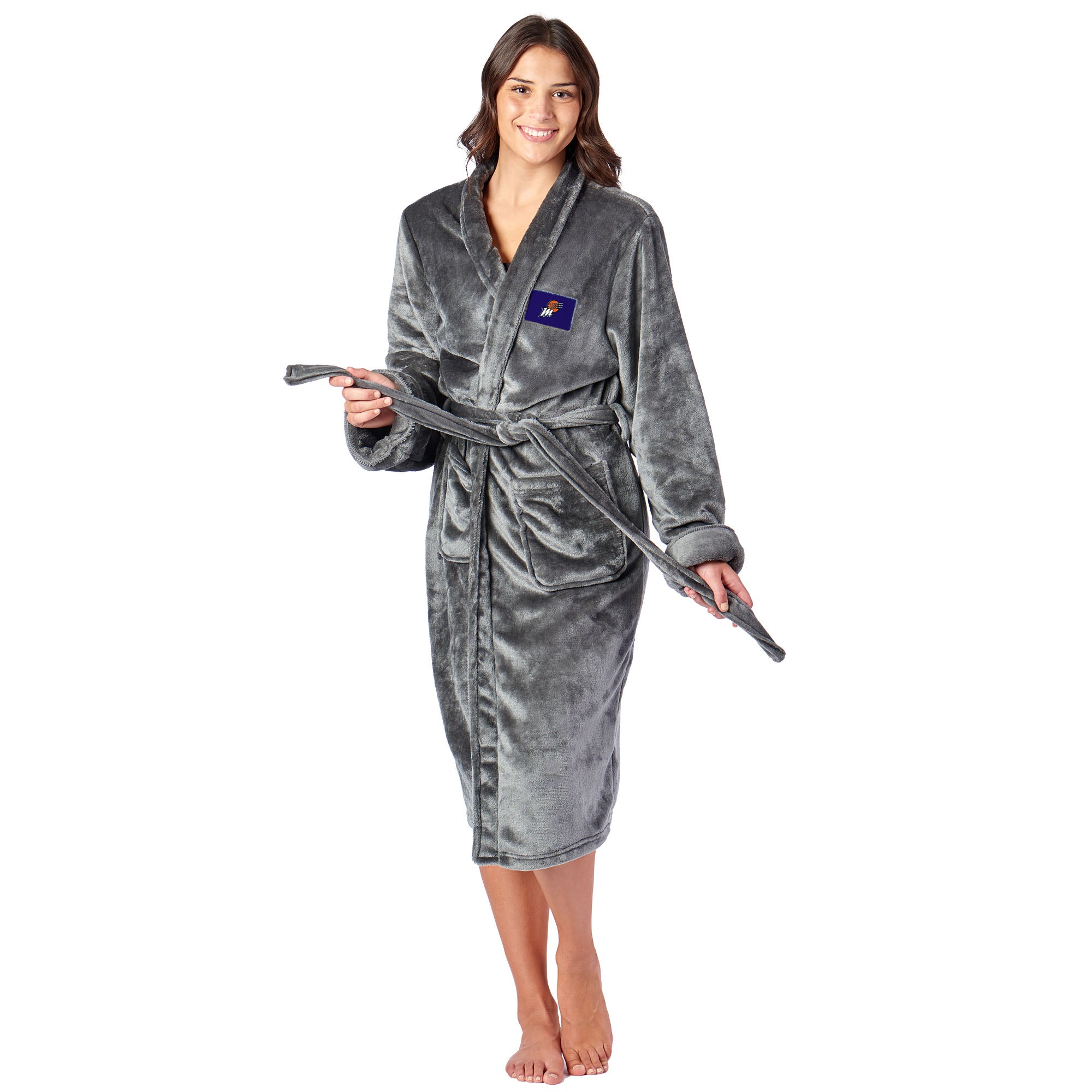 WNBA Phoenix Mercury Logo Silk Touch Robe Small/Medium