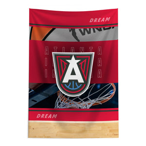 WNBA Atlanta Dream Detailed Collage Wall Hanging 24x36 inches