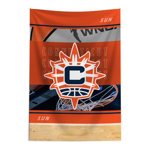 WNBA Connecticut Sun Detailed Collage Wall Hanging 24x36 inches