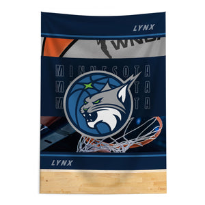 WNBA Minnesota Lynx Detailed Collage Wall Hanging 24x36 inches