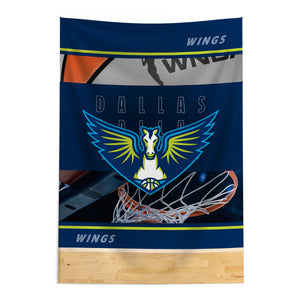 WNBA Dallas Wings Detailed Collage Wall Hanging 24x36 inches
