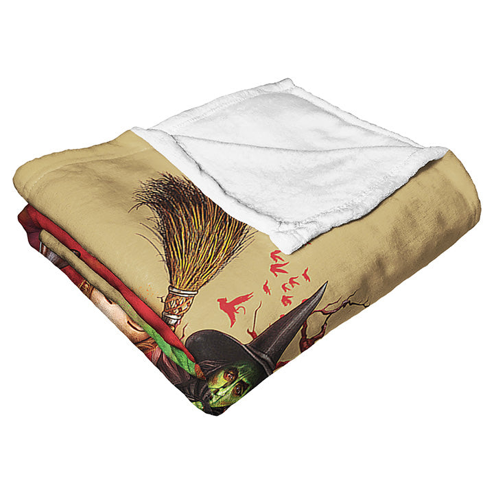 Warner Bros. WB 100 Surrender Dorothy Silk Touch Throw Blanket 50x60 Inches