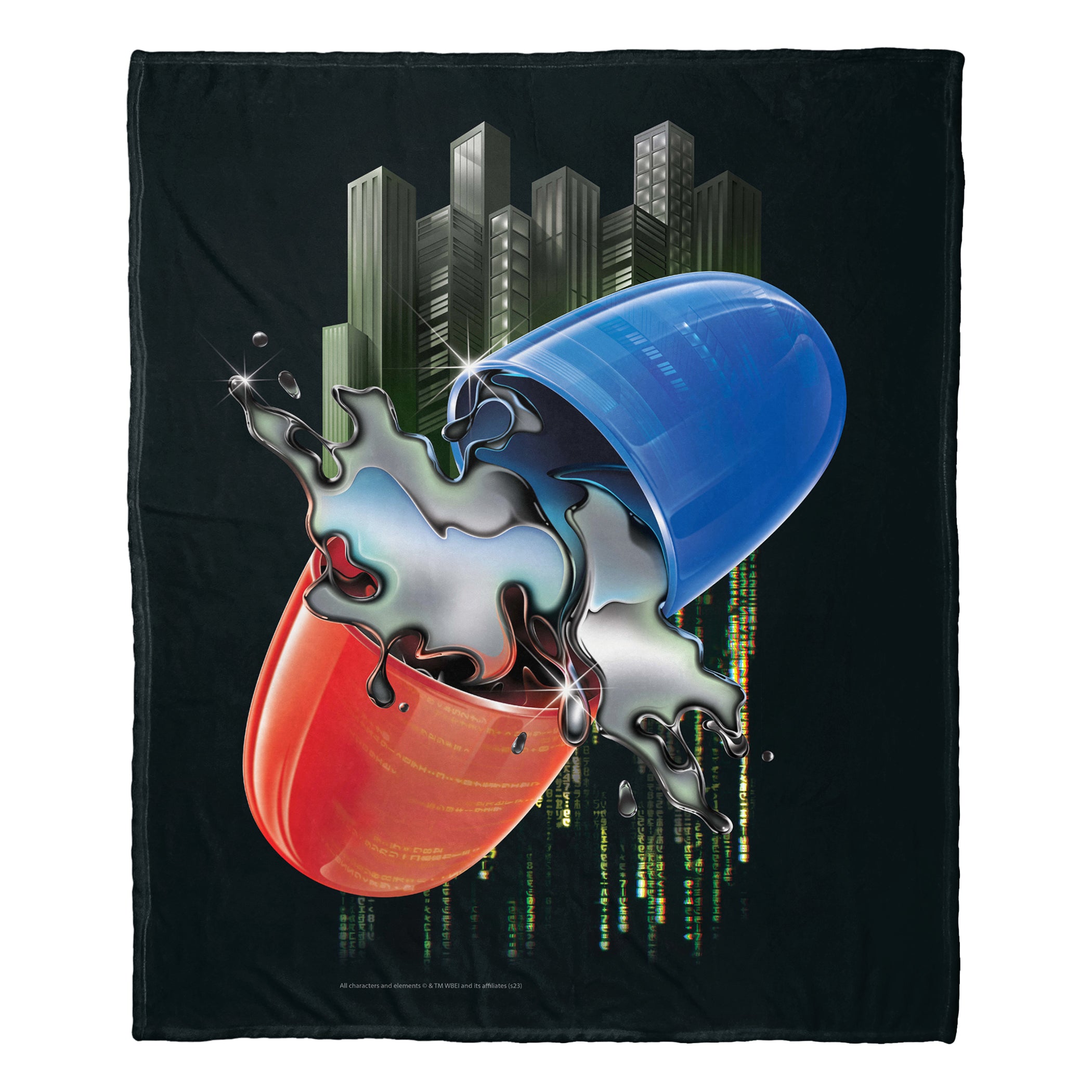 Warner Bros. WB 100 Pop A Pill Silk Touch Throw Blanket 50x60 Inches