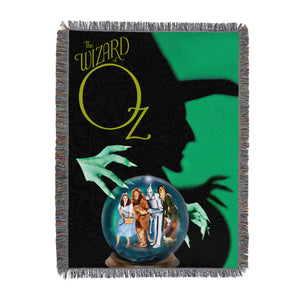 Warner Bros. The Wizard of Oz Expecting Company Tapestry Throw Blanket 46X60 Inches