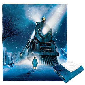 Warner Bros. Polar Express The Arrival Silk Touch Throw Blanket 50x60 Inches