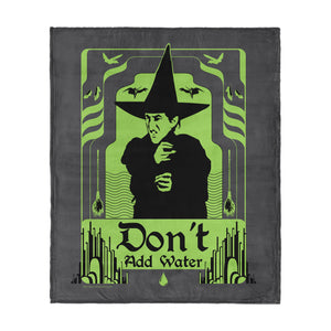 Warner Bros. The Wizard of Oz Don't Add Water Silk Touch Throw Blanket 50x60 Inches