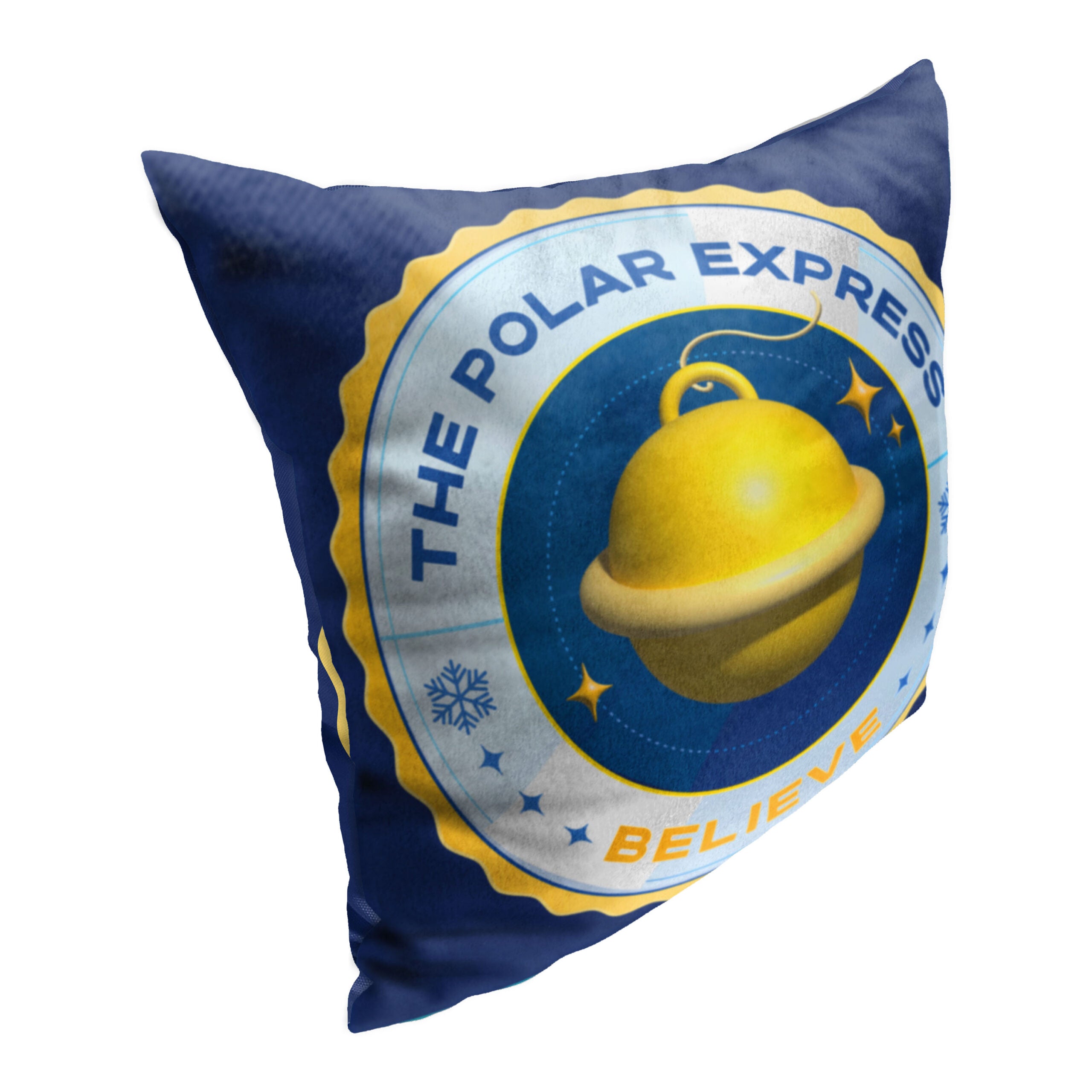 Warner Bros. Polar Express Believe Throw Pillow 18x18 Inches