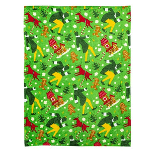 Warner Bros. Elf Busy Elf Silk Touch Throw Blanket 50 x 70 Inches