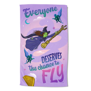 Wicked A Chance To Fly Sand Free Beach Towel 35x60 inches