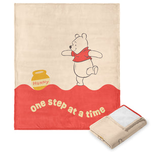 Disney Winnie the Pooh Disney Winnie the Pooh One Step Silk Touch Throw Blanket 50X60 Inches