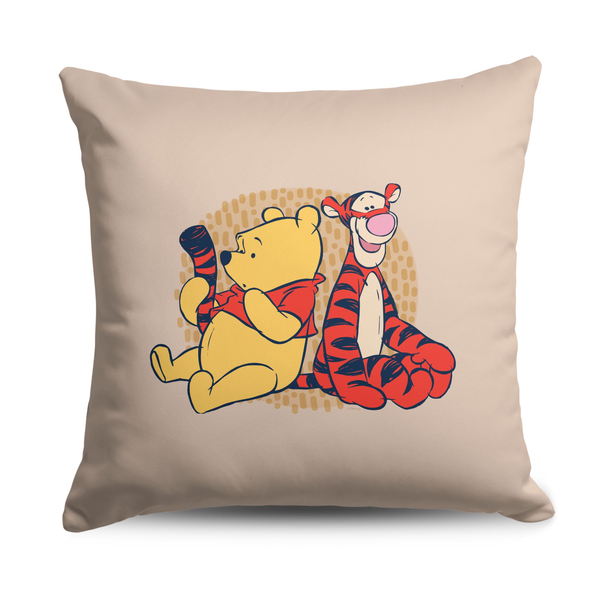 Disney Winnie the Pooh Tigger And Pooh Throw Pillow 18X18 Inches