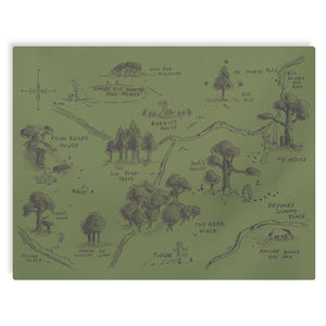 Disney Winnie the Pooh The Forest Washable Rug 62X84 Inches