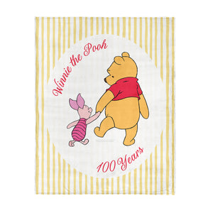 Winnie the Pooh Pooh and Piglet 100 Silk Touch Throw Blanket 46x60 inches