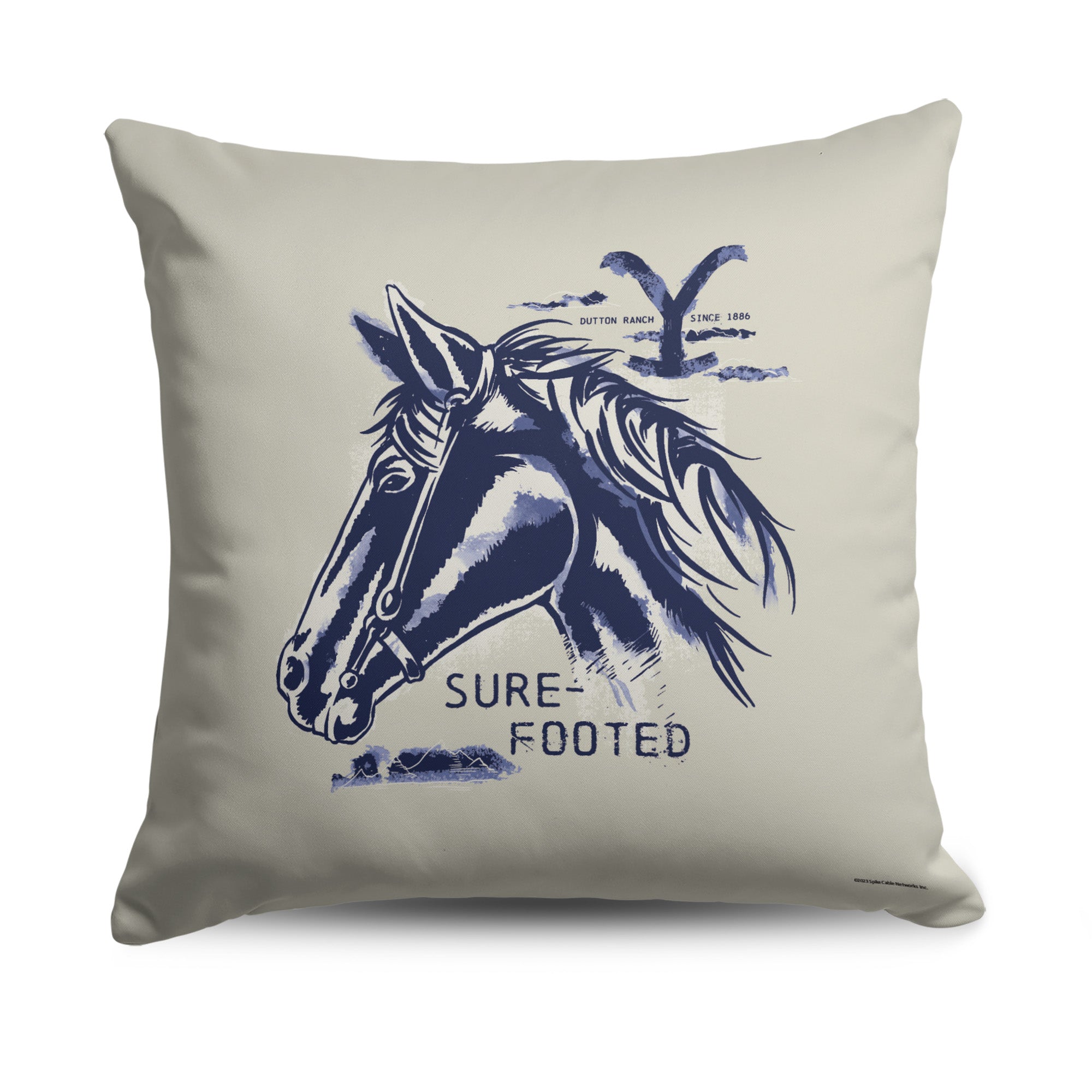 Paramount Yellowstone Sure-Footed Throw Pillow 18 x 18 Inches