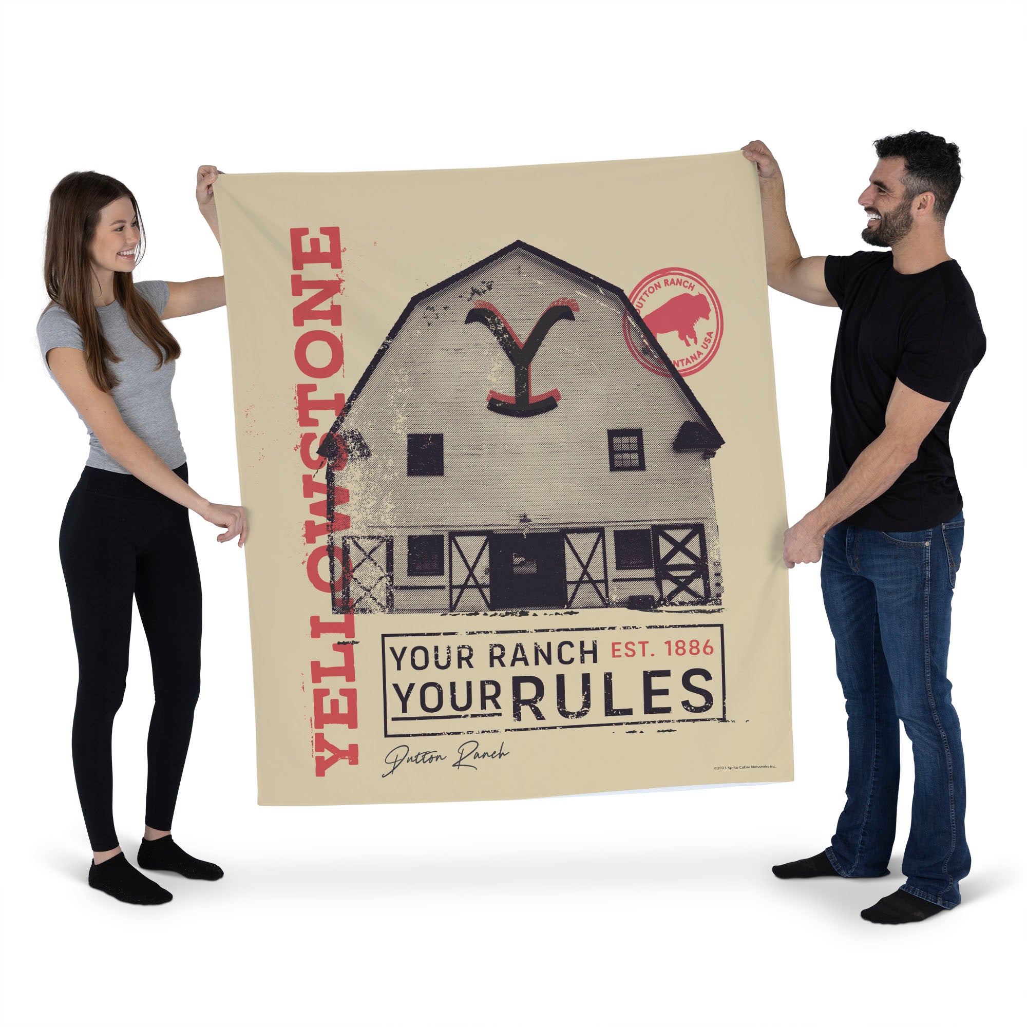 Paramount Yellowstone Your Rules Wall Hanging