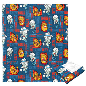 Warner Bros. Year Without A Santa Claus Snowtown Showdown Silk Touch Throw