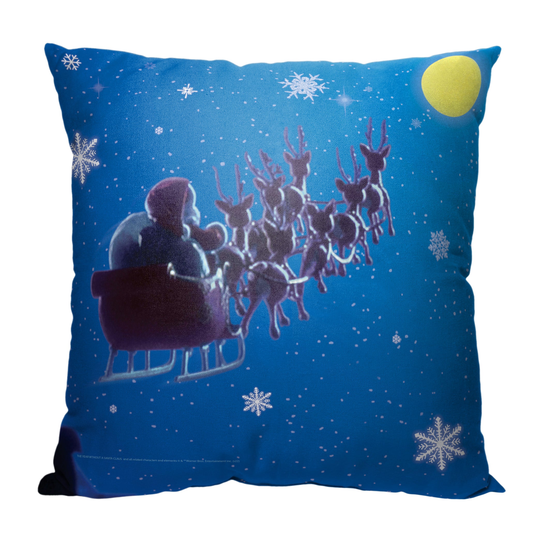 Warner Bros. Year Without A Santa Claus Christmas Flight Throw Pillow