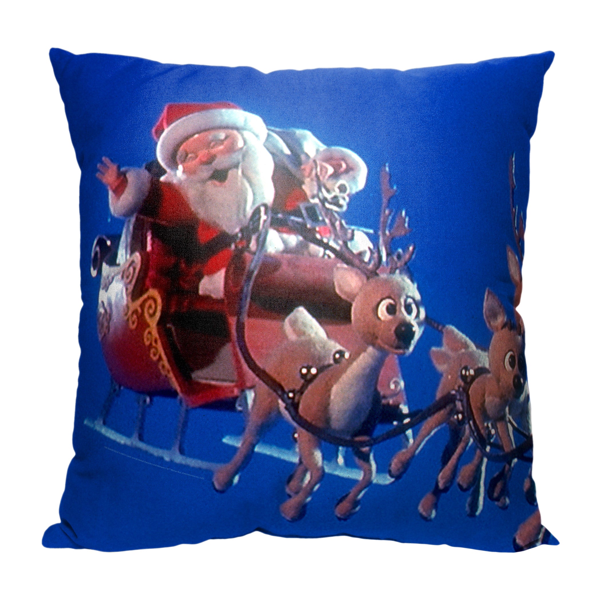 Warner Bros. Year Without A Santa Claus Here Comes Santa Throw Pillow