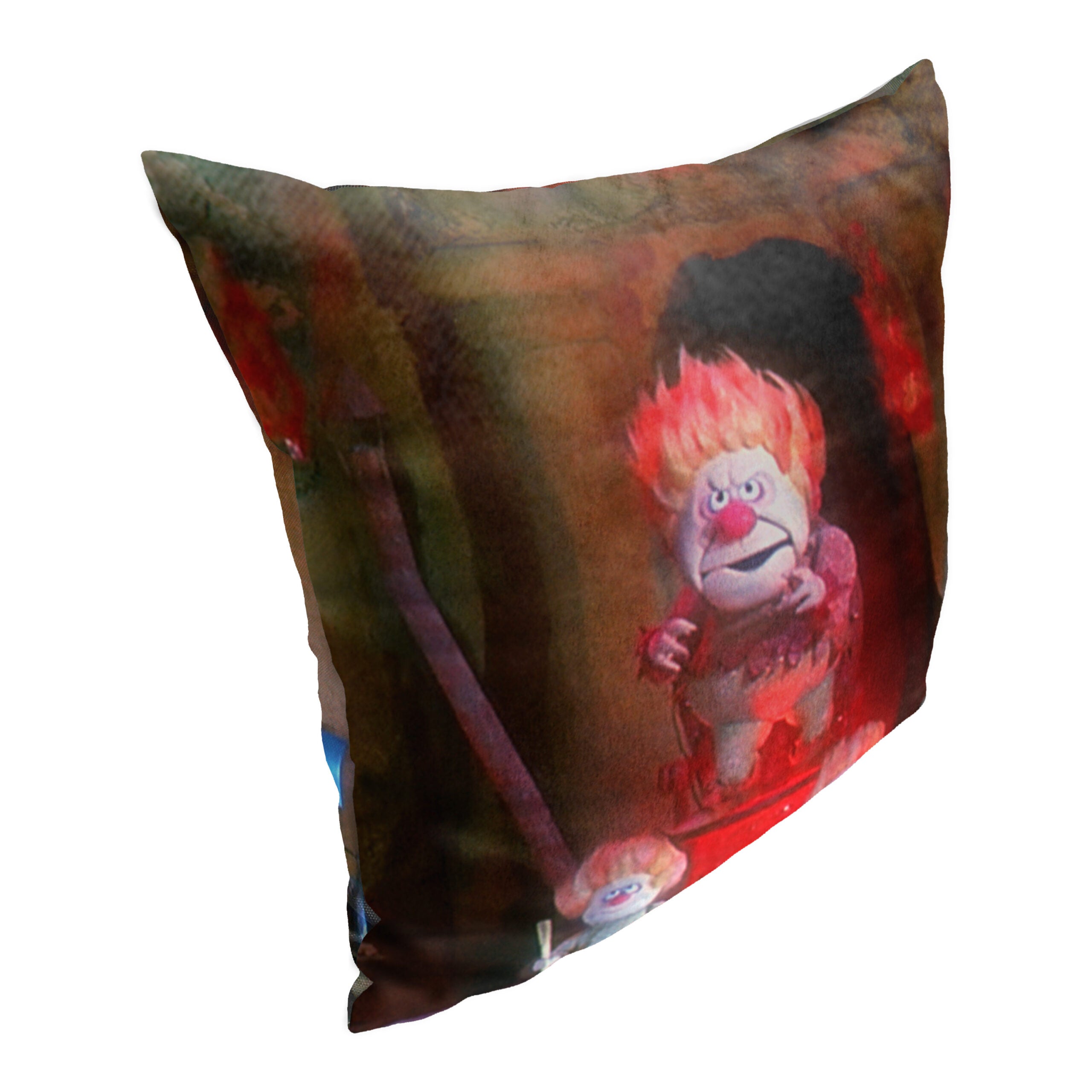 Warner Bros. Year Without A Santa Claus Hail Heat Miser Throw Pillow