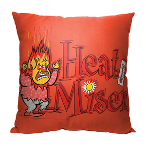 Warner Bros. Year Without A Santa Claus Heat Miser Throw Pillow