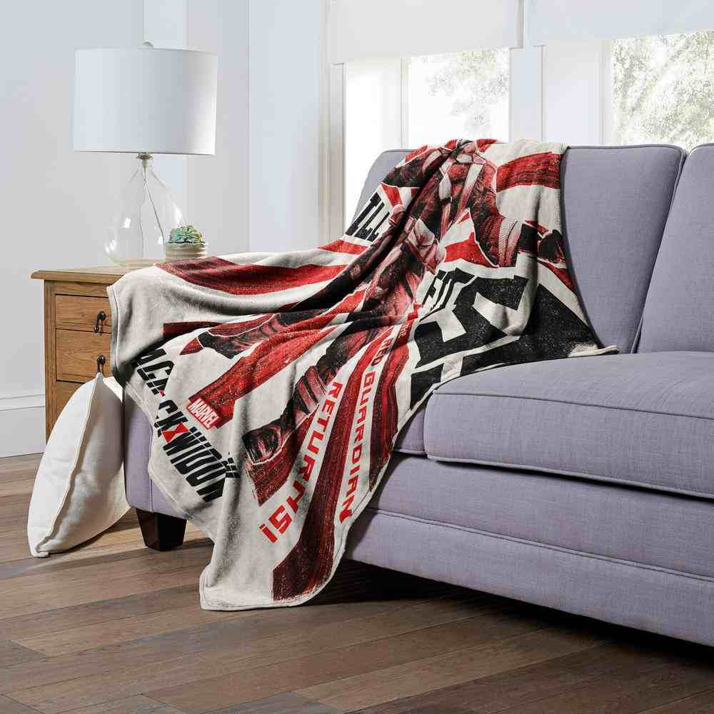 Marvel Black Widow Still Fits Silk Touch Throw Blanket 50x60 Inches