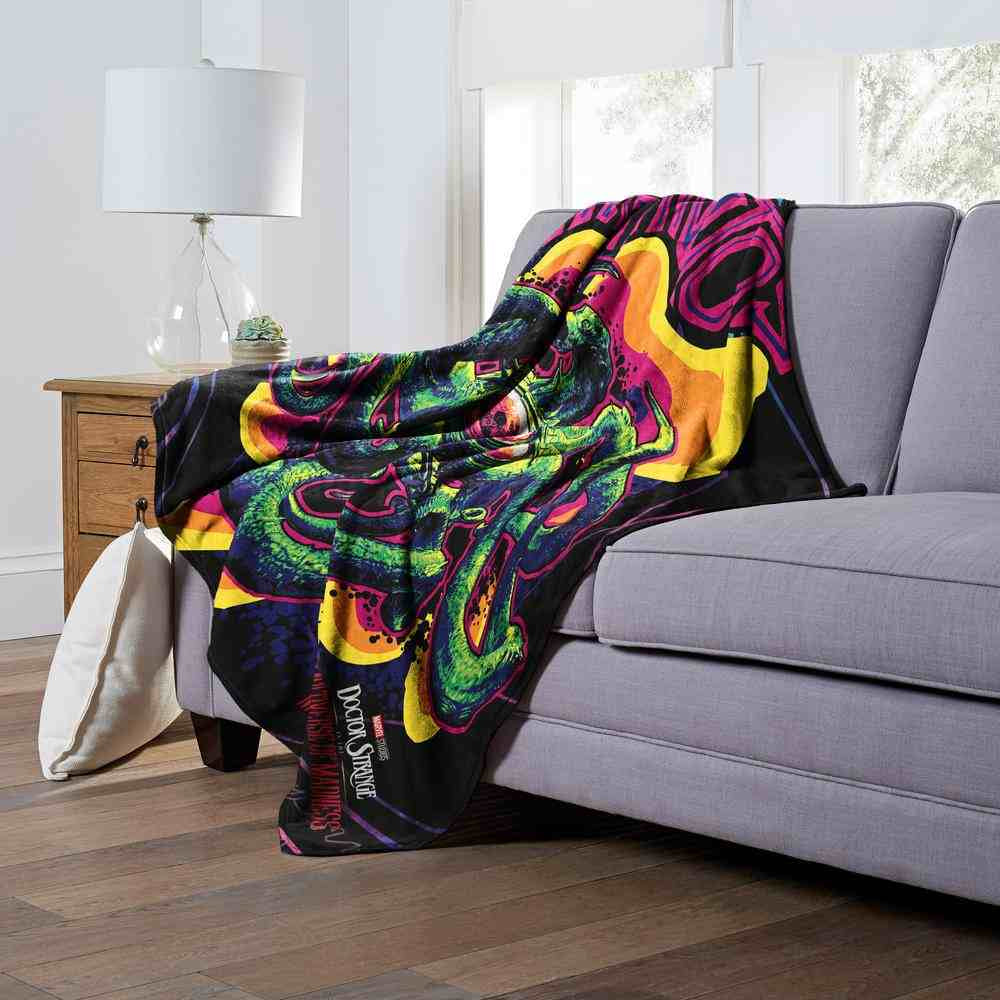 Marvel Doctor Strange Gargantos Silk Touch Throw Blanket 50x60 Inches