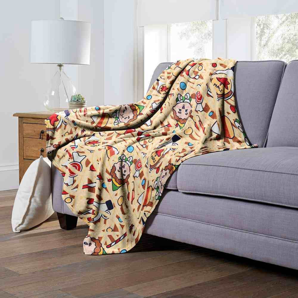 Warner Bros. Elf Sweet Spaghetti Silk Touch Throw Blanket 50x60 Inches