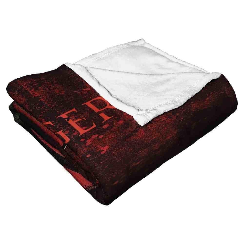 A popular Nightmare on Elm Street 3 sherpa blanket