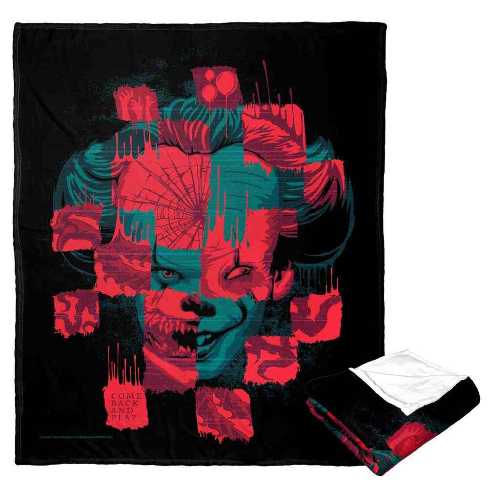 Warner Bros. It Chapter 2 Come And Play Silk Touch Throw Blanket 50x60 Inches