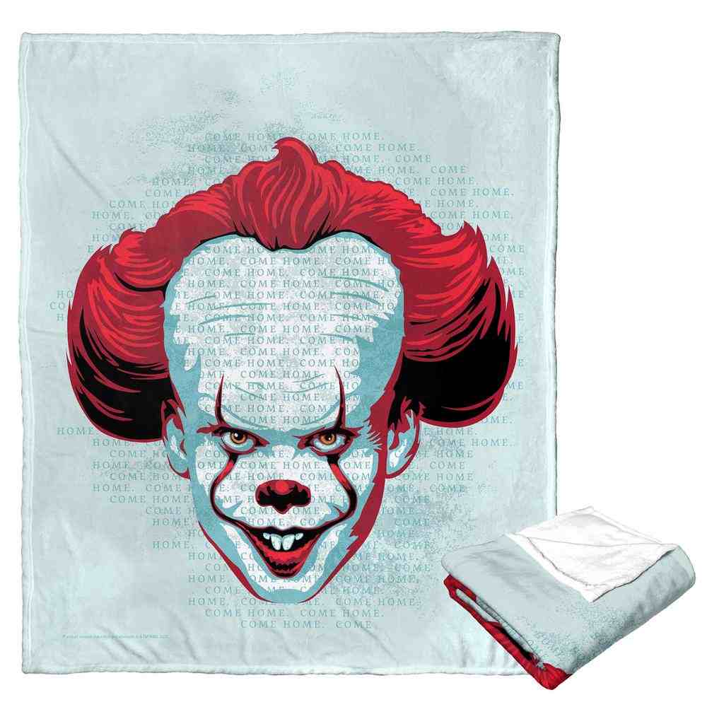 Warner Bros. It Chapter 2 Come Home Silk Touch Throw Blanket 50x60 Inches