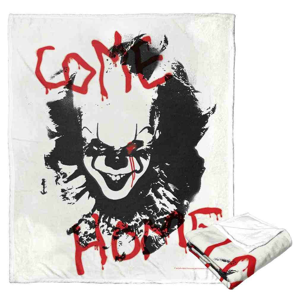 Warner Bros. It Chapter 2 It Graffiti Silk Touch Throw Blanket 50x60 Inches