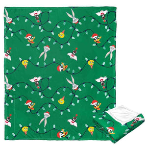 Warner Bros. Looney Tunes Looney Lights Silk Touch Throw Blanket 50x60 Inches