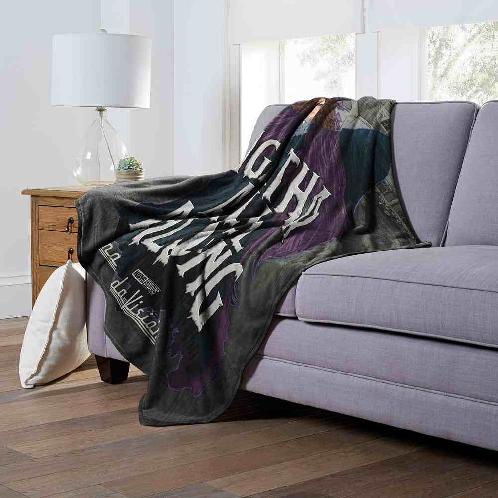 Marvel Wandavision Westview Agatha Silk Touch Throw Blanket 50x60 Inches