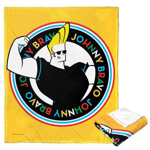 Cartoon Network Johnny Bravo Johnny Bravo Silk Touch Throw Blanket 50x60 Inches