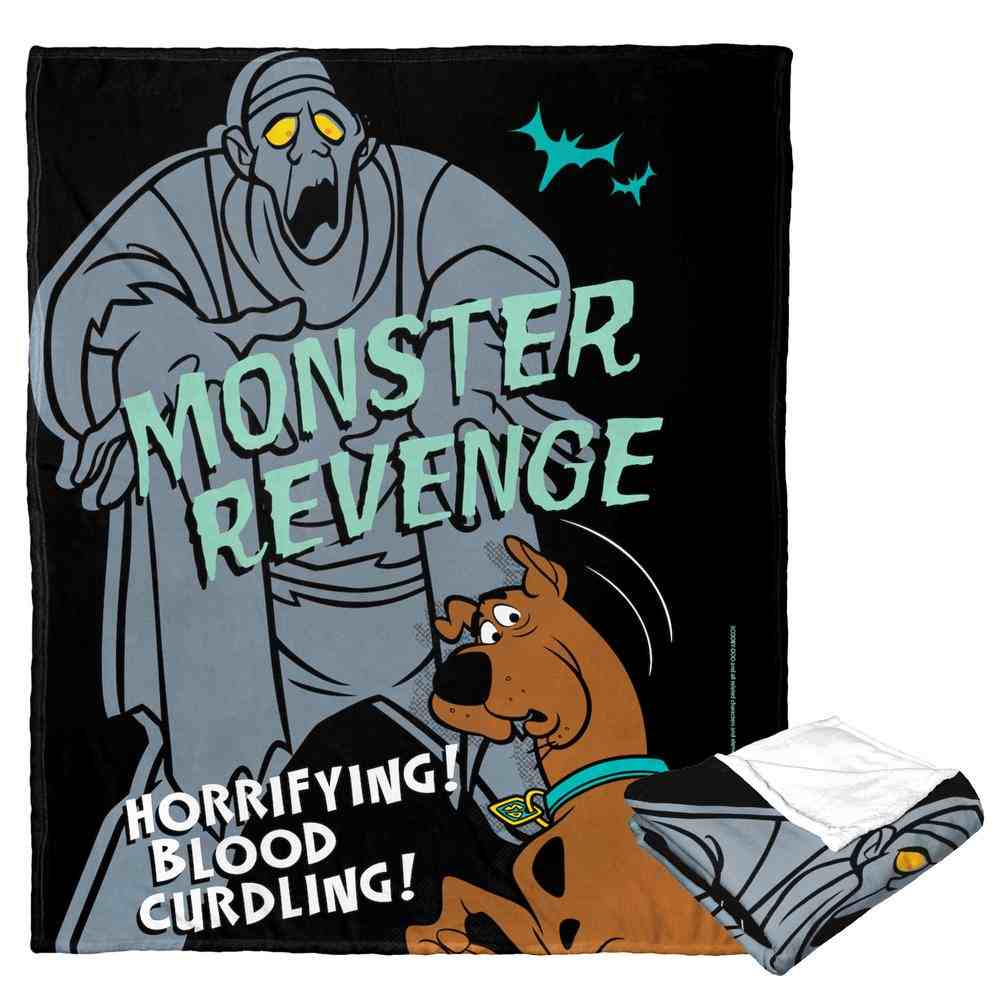 Warner Bros. Scooby-Doo Monsters Revenge Silk Touch Throw Blanket 50x60 Inches