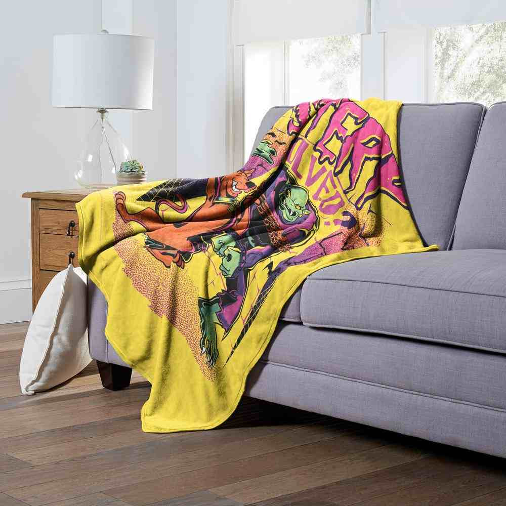 Warner Bros. Scooby-Doo Mystery Solved Silk Touch Throw Blanket 50x60 Inches