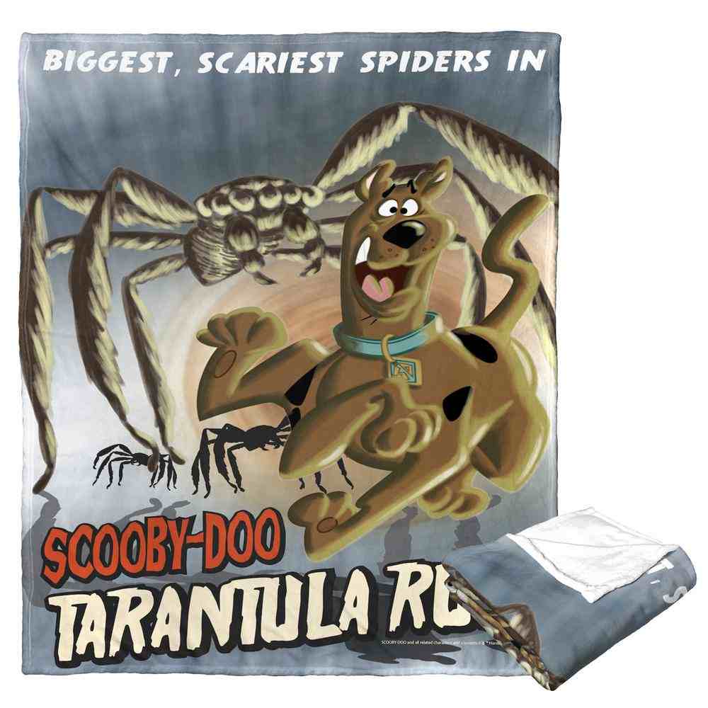 Warner Bros. Scooby-Doo Tarantula Run Silk Touch Throw Blanket 50x60 Inches