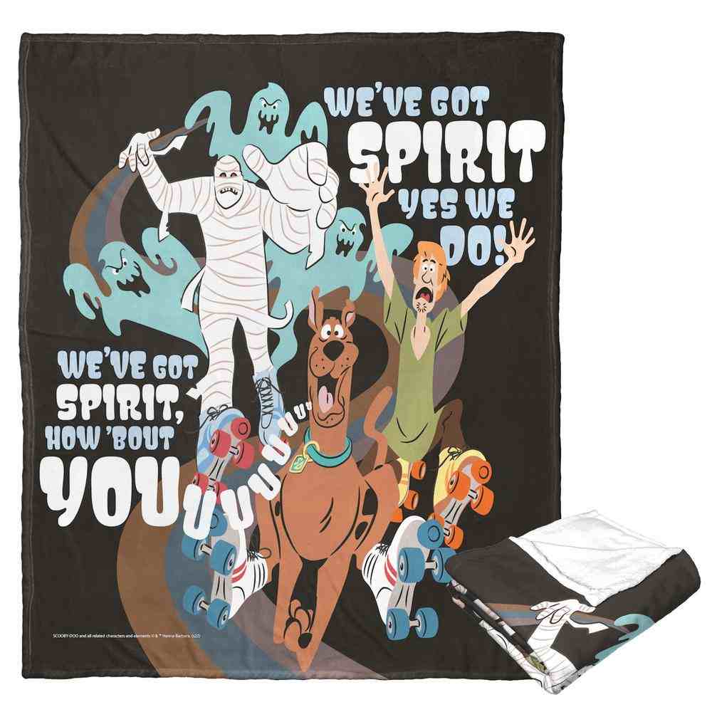 Warner Bros. Scooby-Doo We Got Spirits Silk Touch Throw Blanket 50x60 Inches