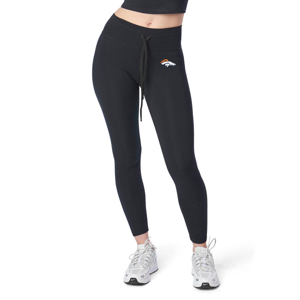 Denver Broncos NFL Kadi 2x2 Ribbed Legging Black