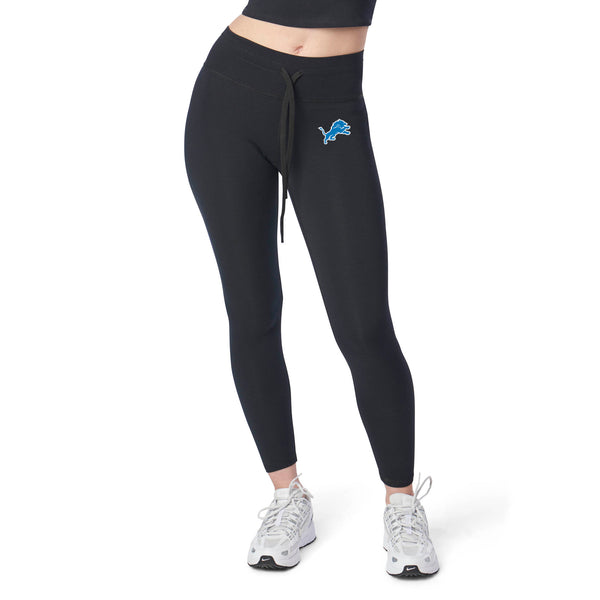 Detroit Lions NFL Kadi 2x2 Ribbed Legging Black