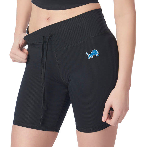 Detroit Lions NFL Kadi Rib Shorts Black