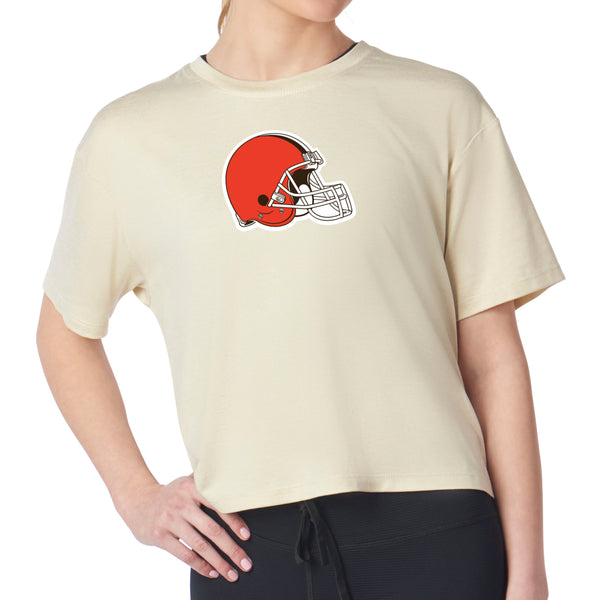 Cleveland Browns NFL Kadi Turnout Tee Bone
